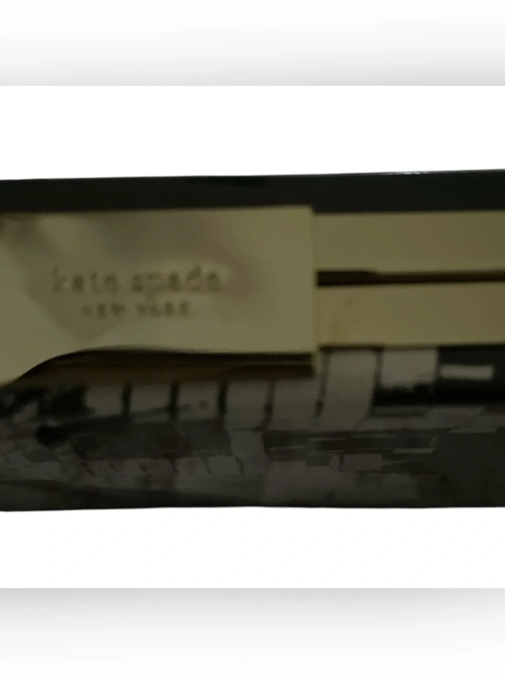 KATE SPADE LEARN THE HUSTLE NOVELTY CLUTCH